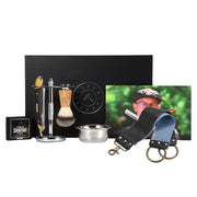 Naked Armor Solomon 8 Piece Straight Razor Kit Black