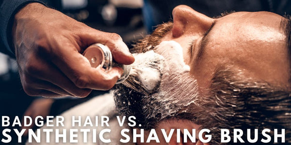 Badger Hair Vs. Synthetic Shaving Brush