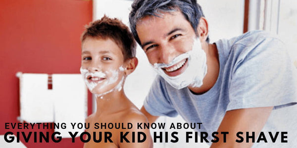 Everything You Should Know About Giving Your Kid His First Shave
