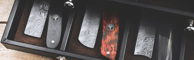 Boker Damascus Straight Razors