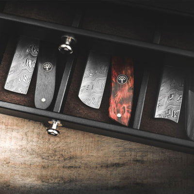 Boker Damascus Steel Straight Razors