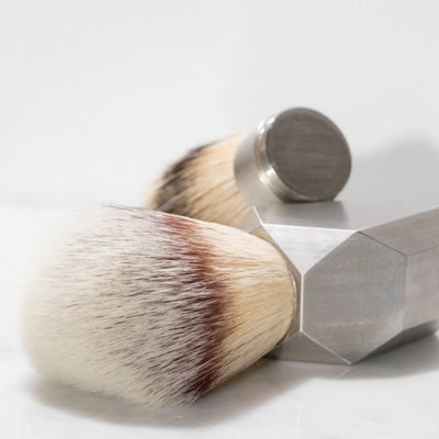 Rex Supply Co. Deco Stainless Silvertip Shaving Brush
