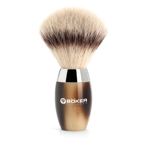 Boker Synthetic Modern Horn Resin Shaving Brush