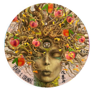 Ariana & Evans Peach & Cognac Shaving Soap