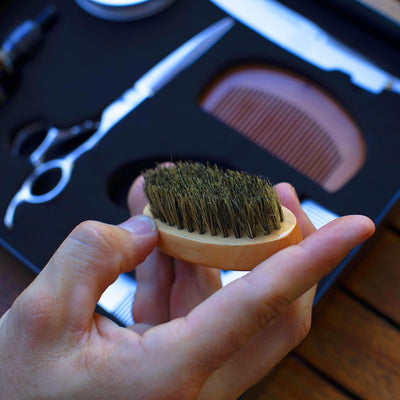  Beard Grooming Brush & Comb by Naked Armor sold by Naked Armor Razors