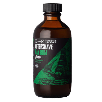 Barrister and Mann Bay Rum Aftershave Splash