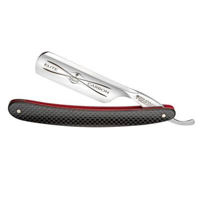Boker Elite Carbon 3.0 Straight Razor 6/8" Round Point Carbon Steel