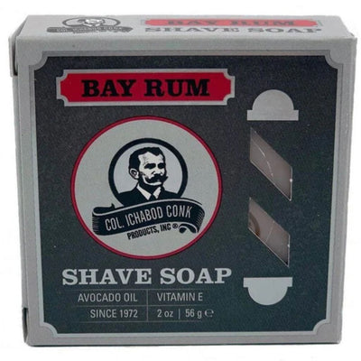 Colonel Conk Bay Rum Glycerin Shaving Soap 2 oz