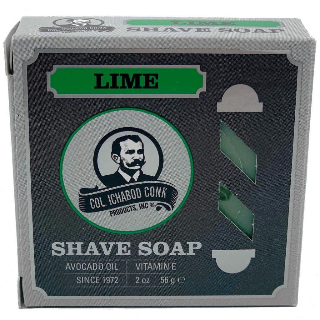 Colonel Conk Lime Glycerin Shaving Soap 2 oz
