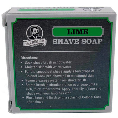 Colonel Conk Lime Glycerin Shaving Soap 2 oz