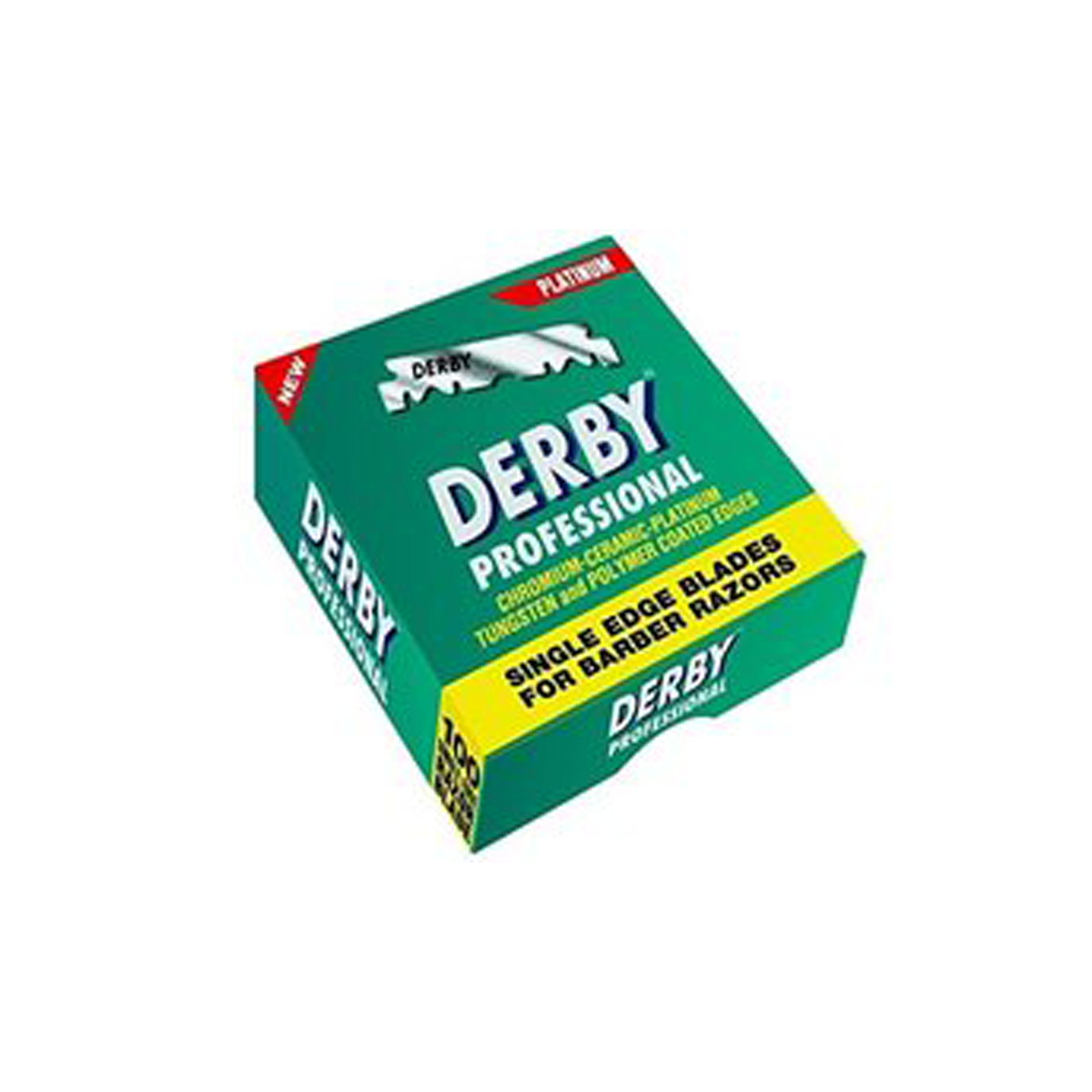 Derby Professional Single Edge Razor Blade 100-Pack