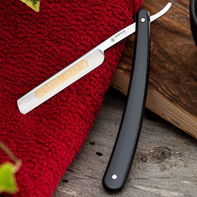 Dovo Inox 42 Straight Razor 3/8" Acrylic Stainless Steel