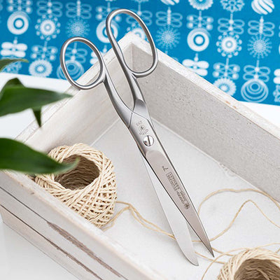 Dovo Stainless Satin Finished Household Scissor, 7"