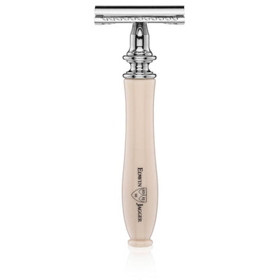 Edwin Jagger Chatsworth Imitation Ivory Double Edge Safety Razor