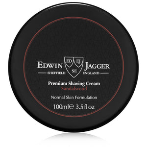 Edwin Jagger Sandalwood Shaving Cream Tub 3.5 Fluid Ounces