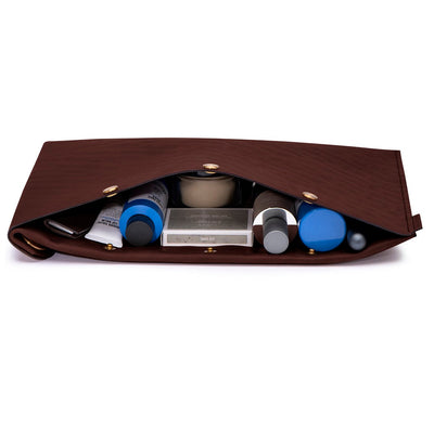 Flat Folio Dopp Kit Malbec