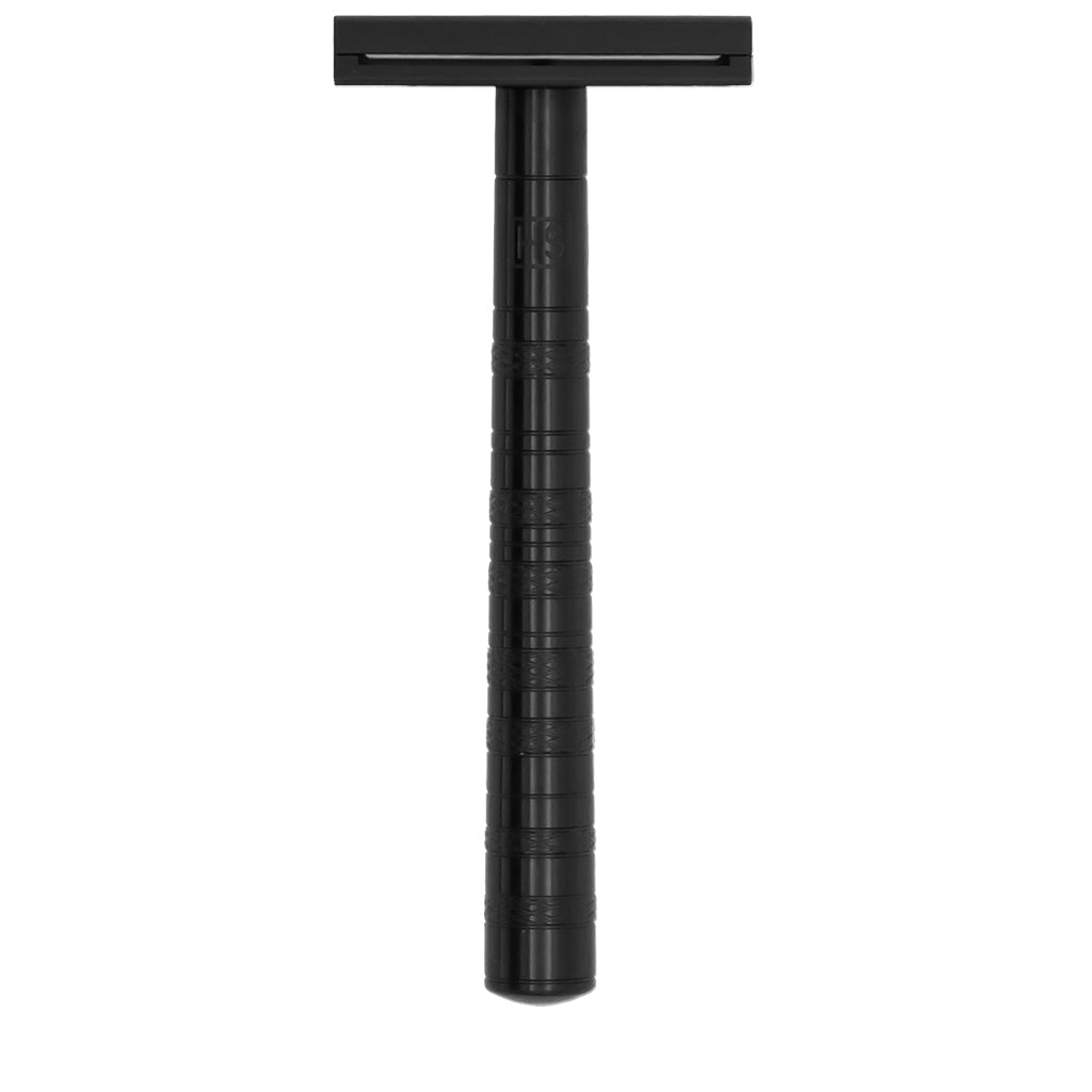 Henson Aluminum AL13 Jet Black Medium Safety Razor