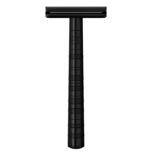 Henson Aluminum AL13 Jet Black Medium Safety Razor