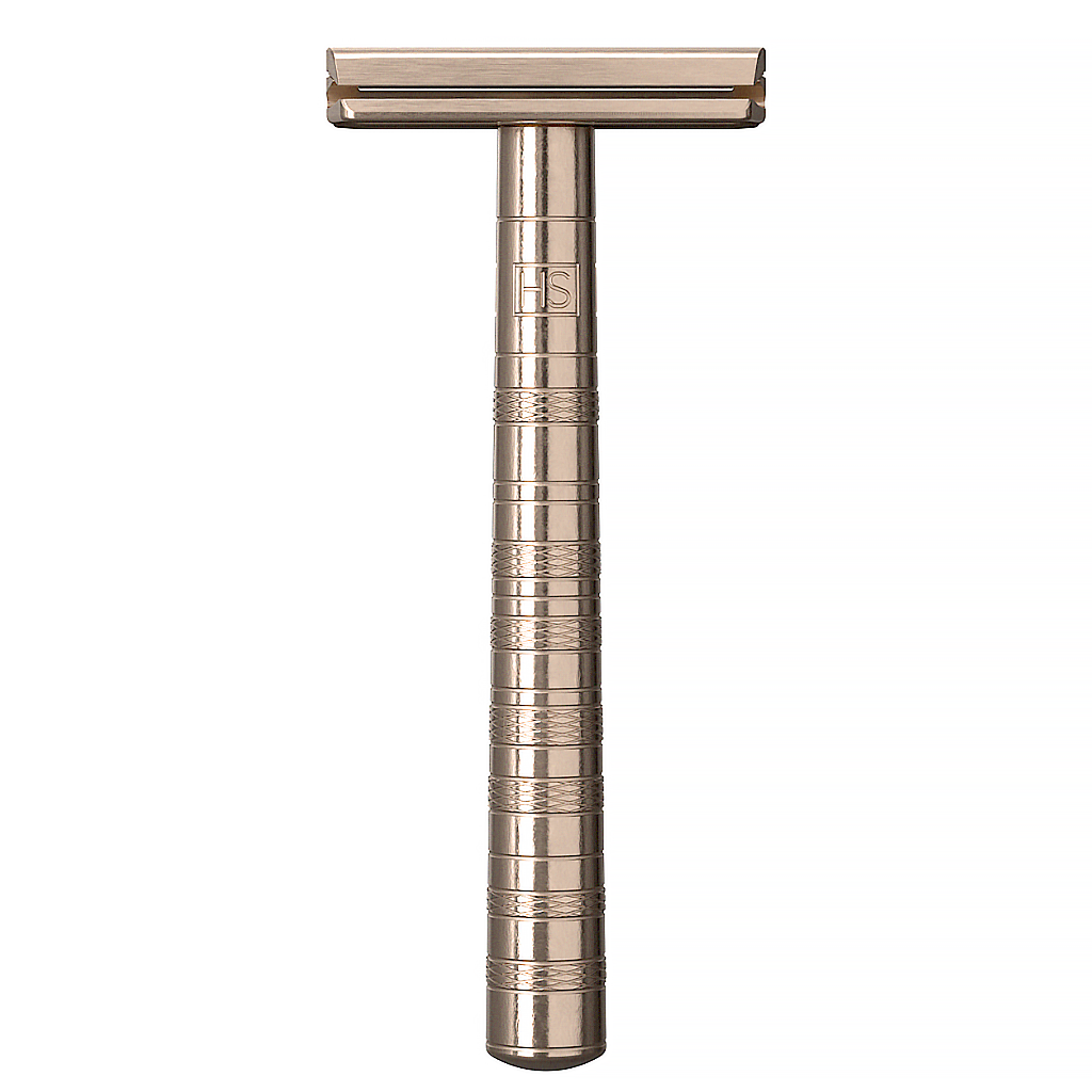 Henson Aluminum AL13 Tan Medium Safety Razor