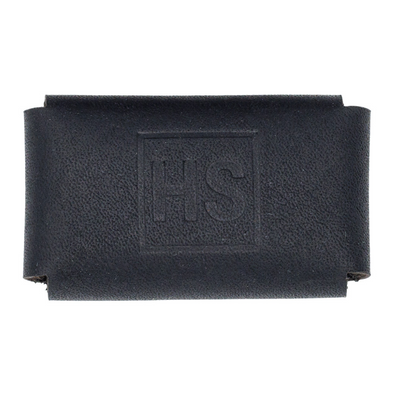Henson Black Leather Safety Razor Head Cover