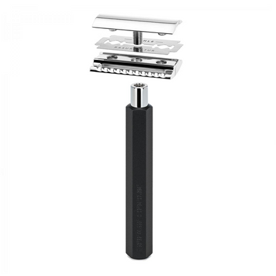 Hexagon Graphite RHXGGRAPHITESR Double Edge Safety Razor