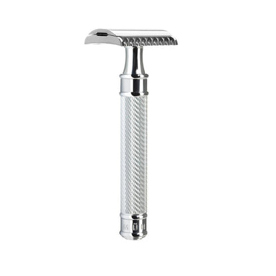 Muhle Traditional R41GRANDE Large Chrome Safety Razor Open Comb