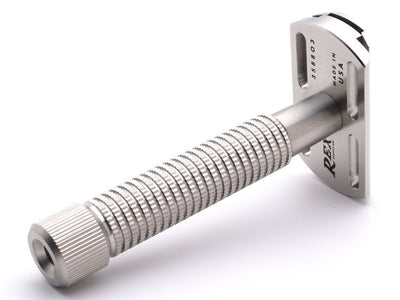 Rex Envoy Stainless Steel Double Edge Safety Razor