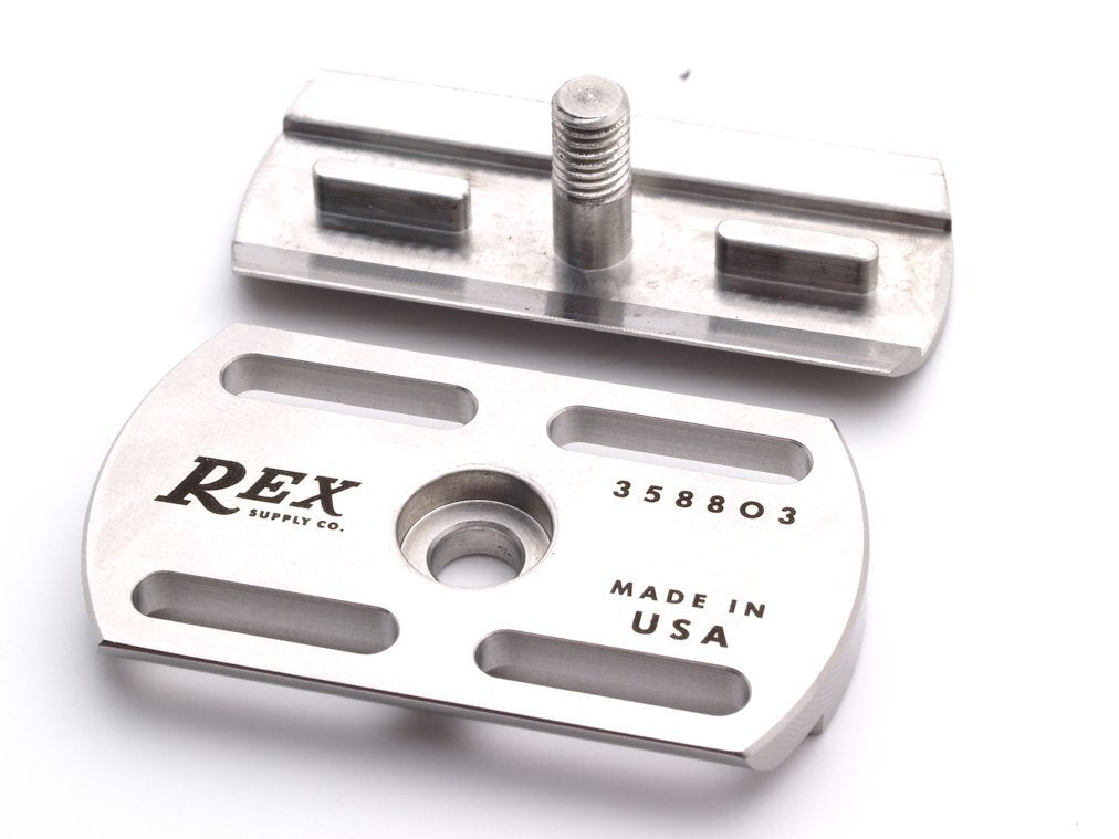 Rex Envoy Stainless Steel Double Edge Safety Razor