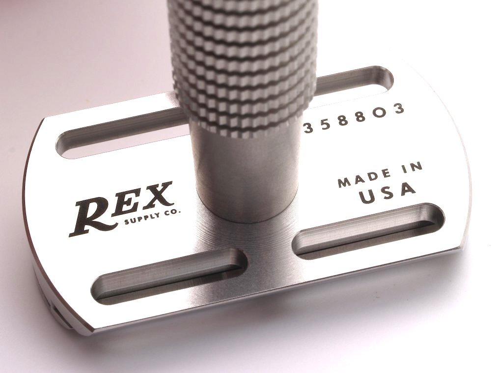 Rex Envoy Stainless Steel Double Edge Safety Razor