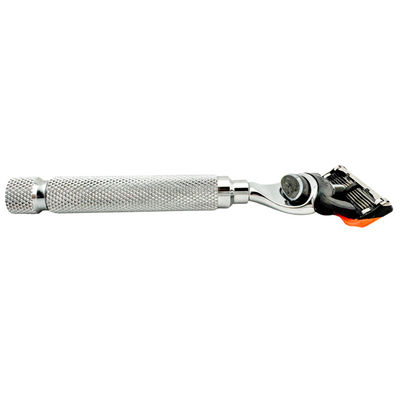 Parker Deluxe Chrome Fusion-Compatible Cartridge Razor