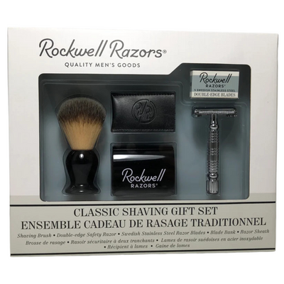 Rockwell R1 Rookie Chrome 5-Piece Safety Razor Set