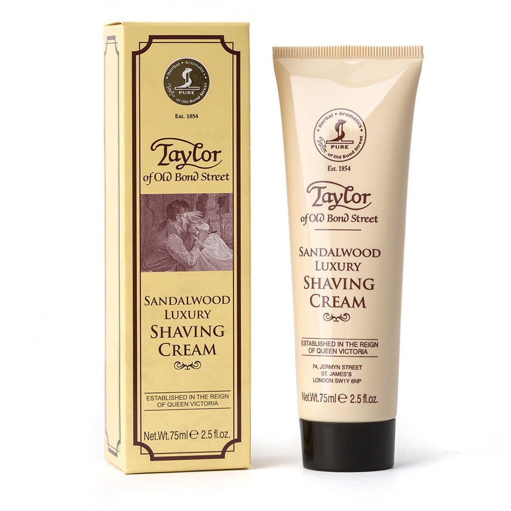Taylor of Old Bond Street Sandalwood Shaving Cream Tube 2.5 oz
