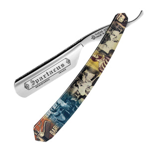 Thiers Issard Spartacus Barber Scene Straight Razor 6/8" Carbon Steel
