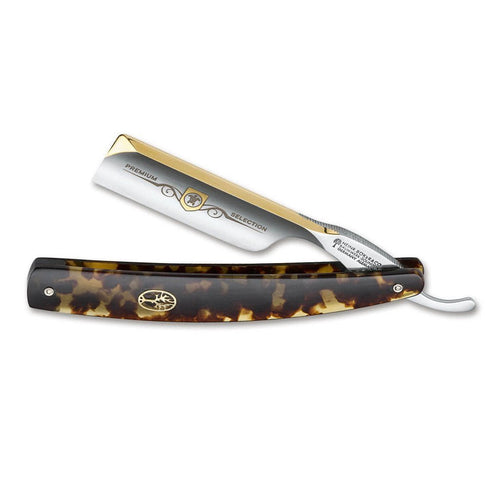Boker Faux Tortoiseshell Schildpatt 2.0 Straight Razor 6/8"