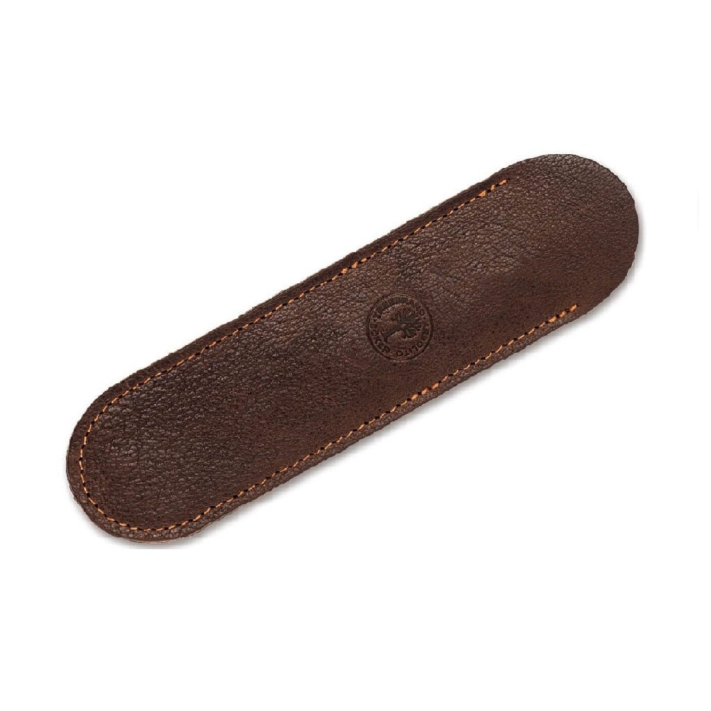 Boker Straight Dark Brown Leather Razor Sheath