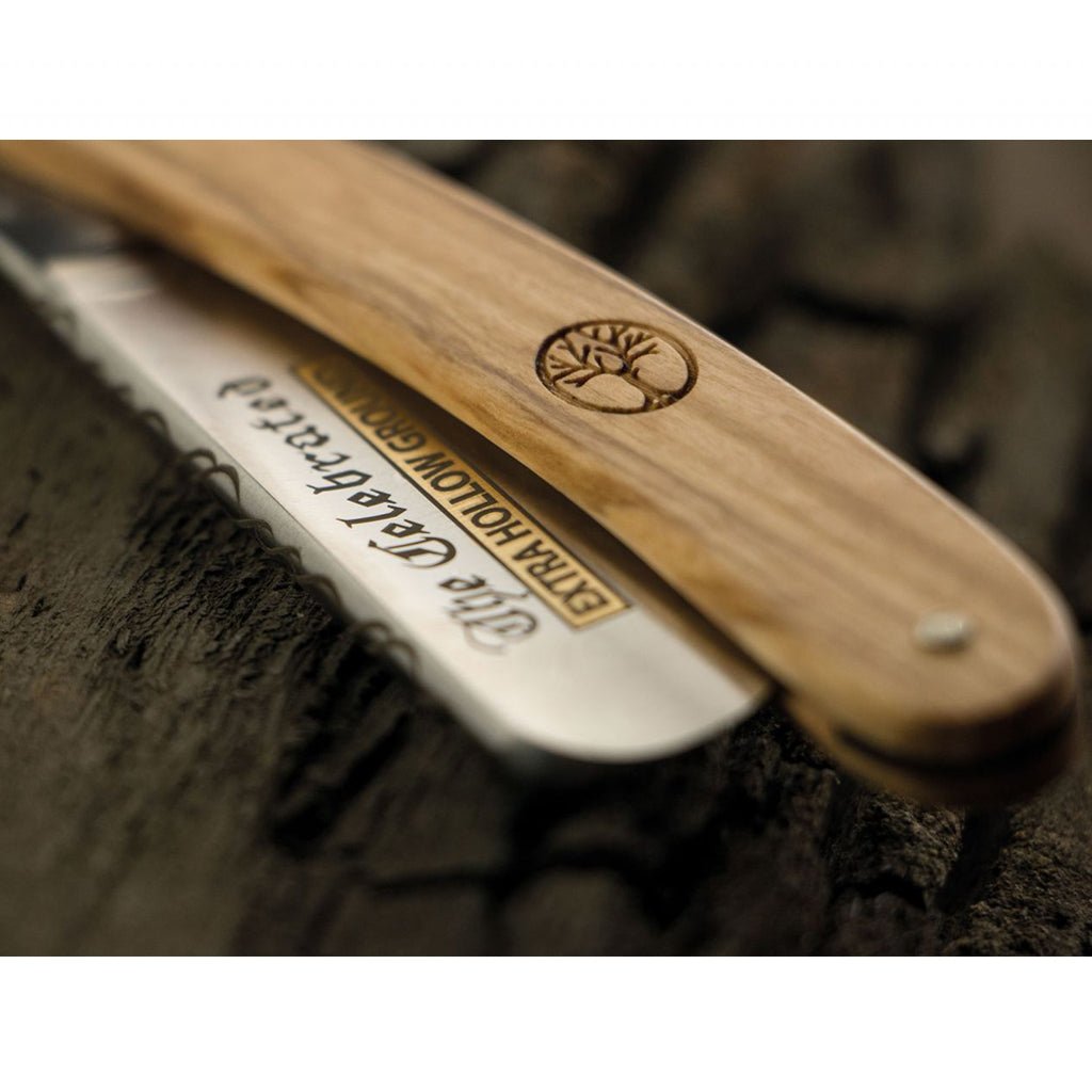 Boker Celebrated Straight Razor 5/8 - Olivewood Handle – Naked Armor Razors