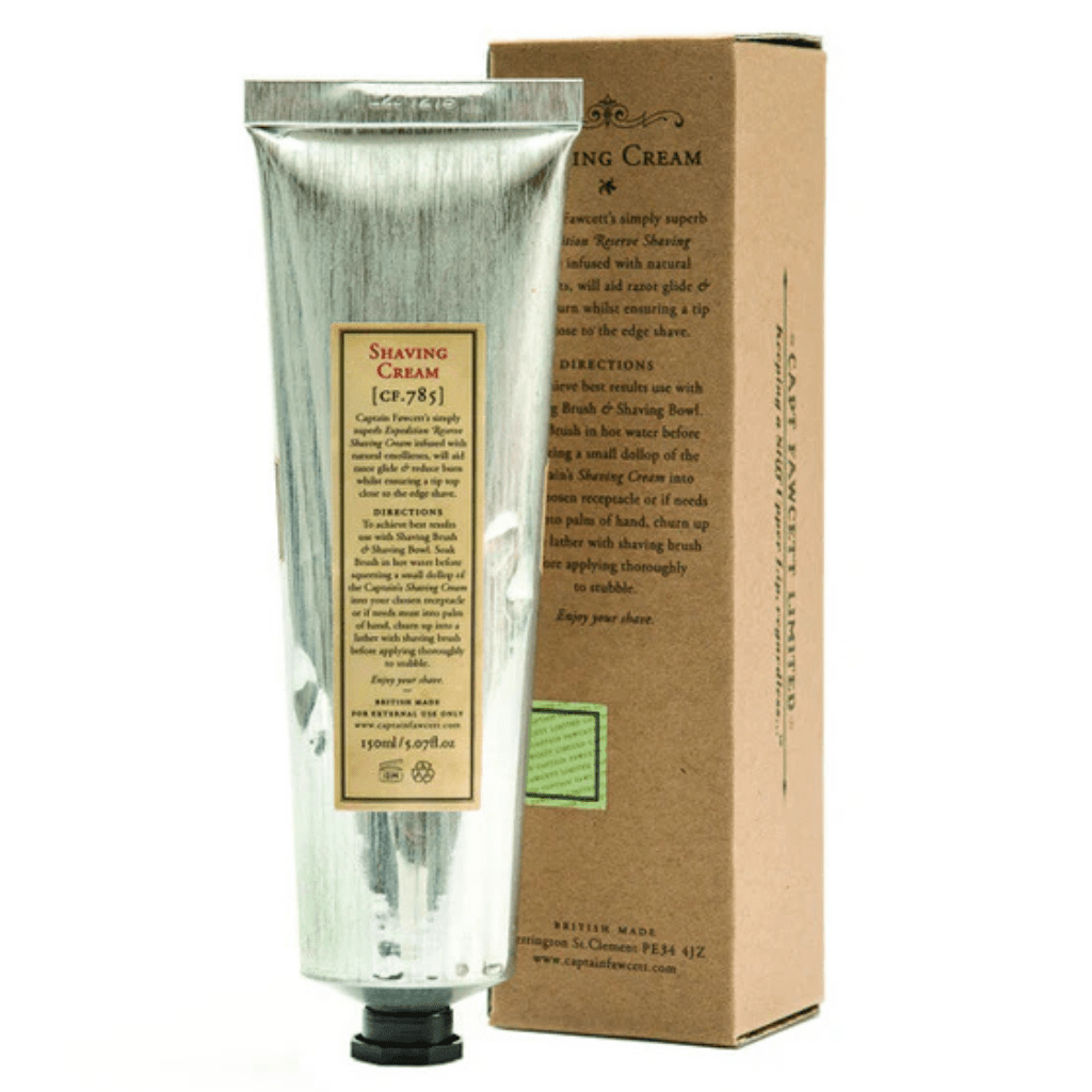 Expendtion Razor Captain Fawcett Expedition Reserve Shaving Cream - 150ml – Naked Armor ...