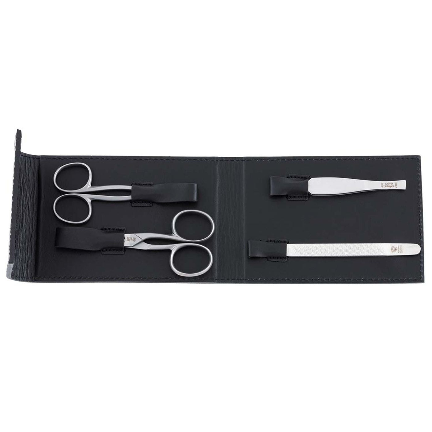 Dovo 4 Piece Stainless Steel Nail Manicure Set With Magnetic Clasp