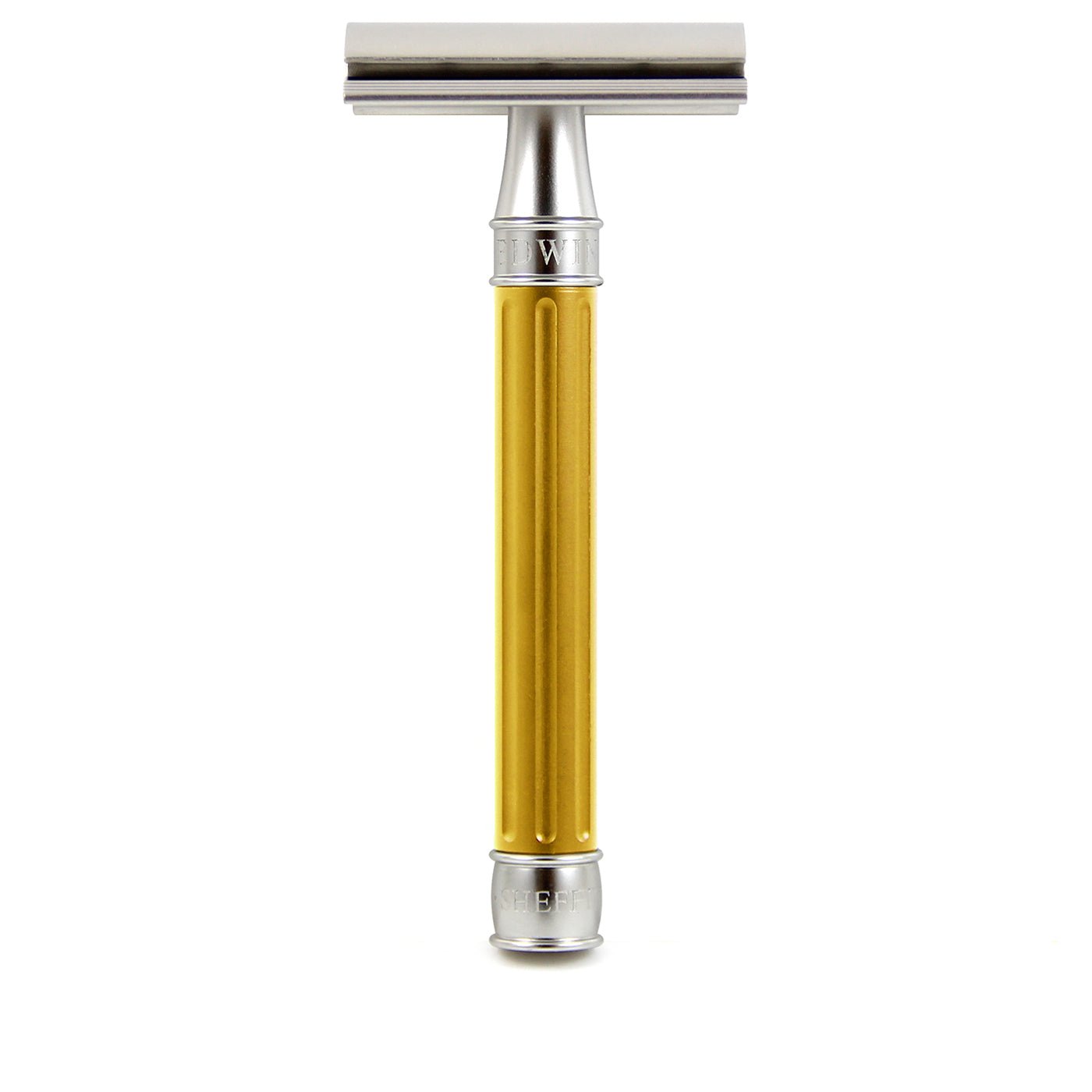 Edwin Jagger 3ONE6 Stainless Steel Safety Razor - Yellow – Naked Armor ...