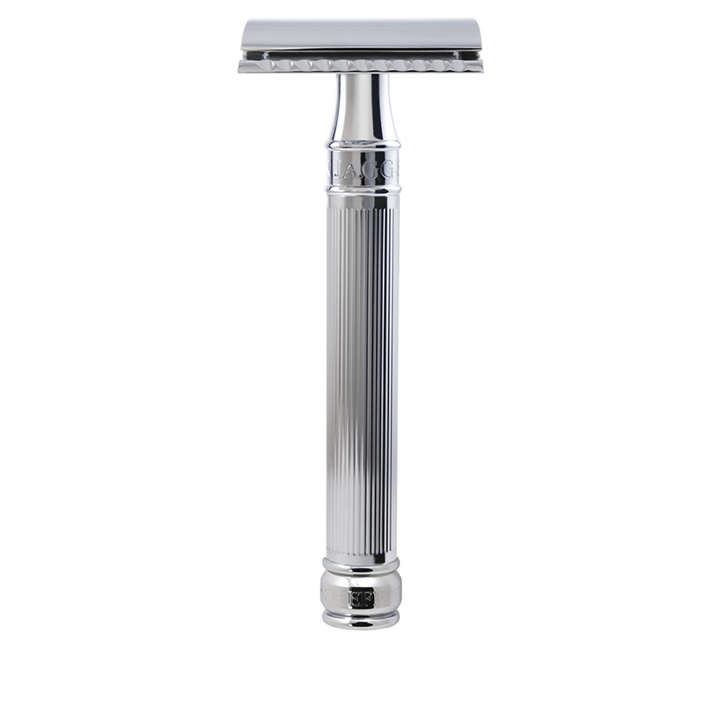 Edwin Jagger DE89 Chrome Lined Long Handle Double Edge Safety Razor