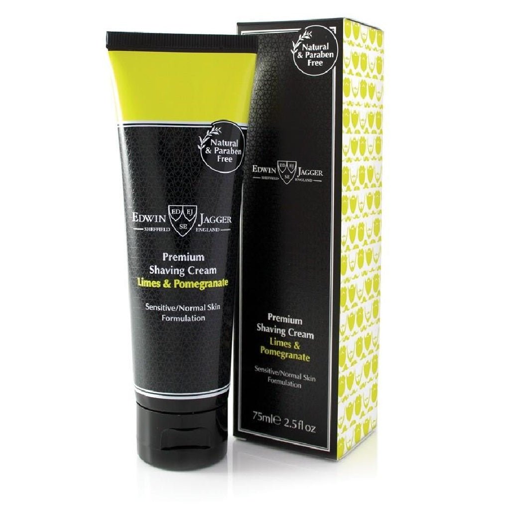 Edwin Jagger Limes & Pomegranate Shaving Cream 2.5 oz