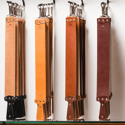 Ezra Arthur 3 Inch Golden Tan English Bridle Strop