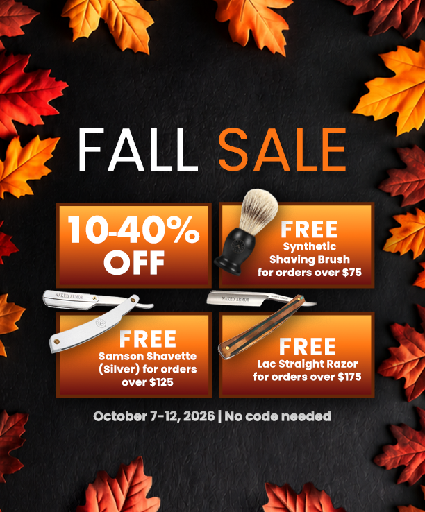Naked Armor Fall Sale