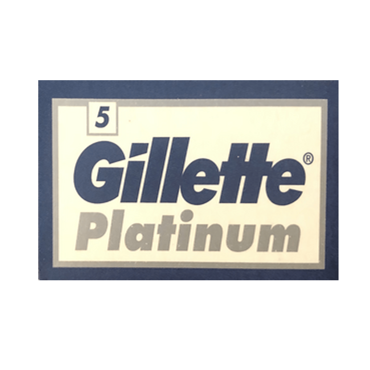 Gillette Platinum Safety Razor Blades (5 Pack) – Naked Armor Razors