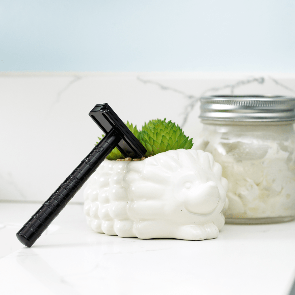 Henson Aluminum AL13 Jet Black Mild Safety Razor