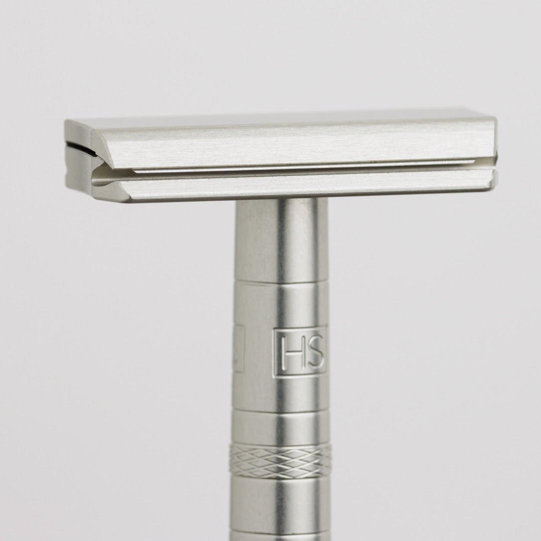 Henson Aluminum AL13 Medium Safety Razor - Precision Shaving