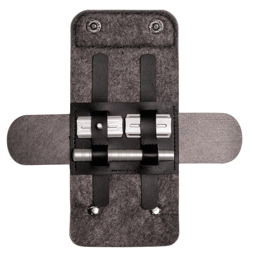 Safety Razor Disposable Razor Case Henson Black Vegan Leather Safety Razor Travel Case – Naked Armor Razors
