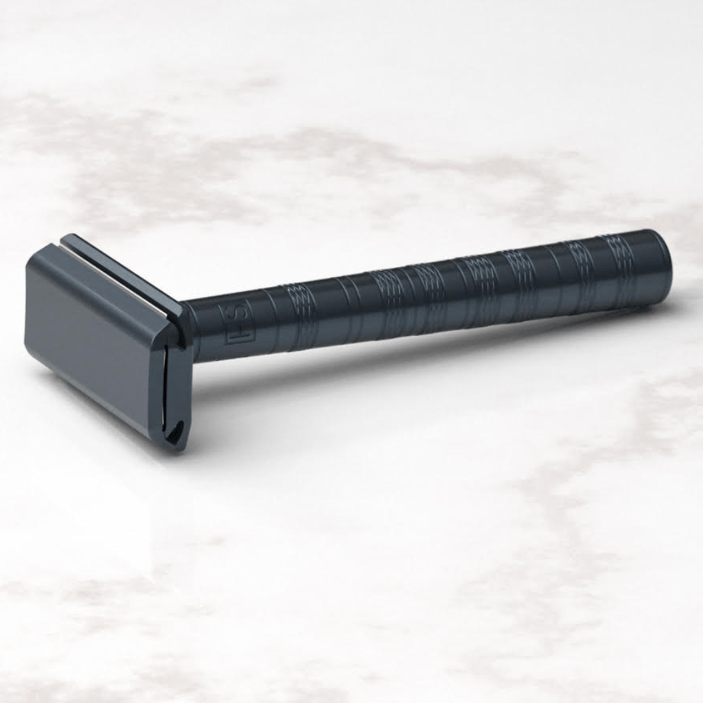 Henson Shaving AL13 Gray Safety Razor - Aggressive Design – Naked