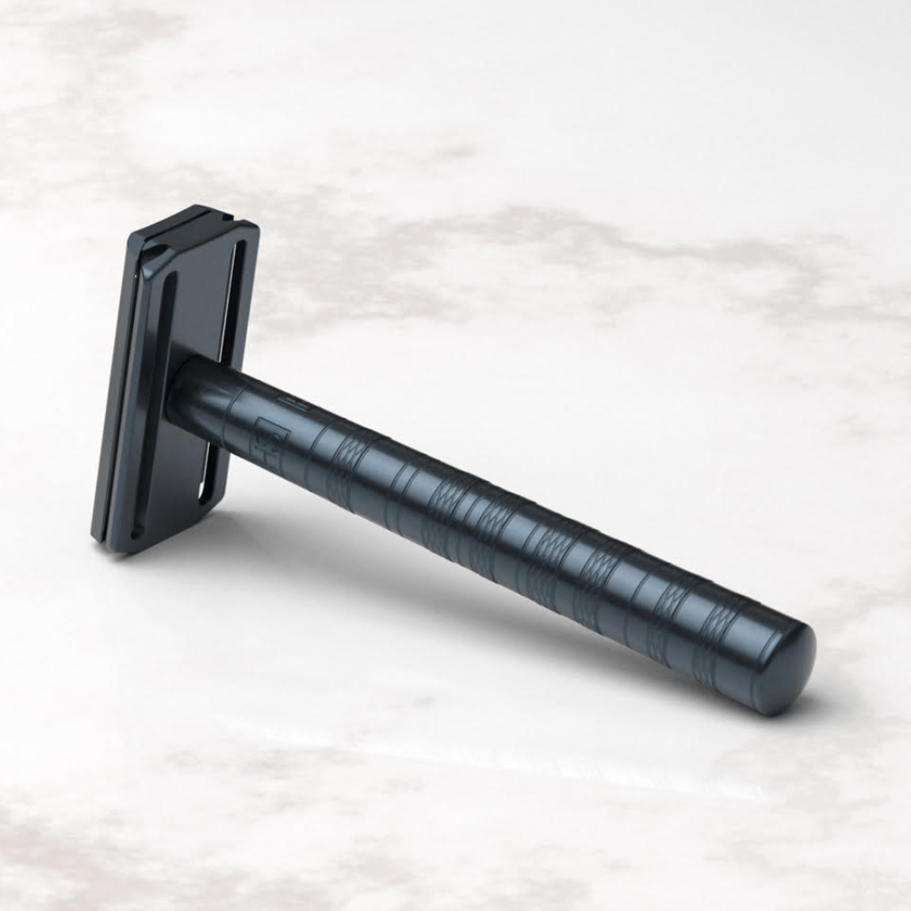 Henson Shaving AL13 Gray Safety Razor - Aggressive Design – Naked