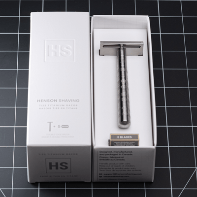 Henson Titanium Ti22 Mild Safety Razor